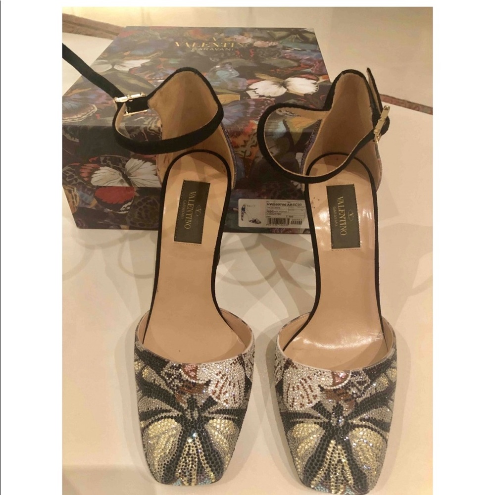 Valentino Swarovski limited edition shoes
